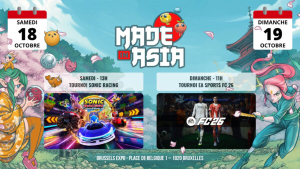 2025/10/18 - Tournois Sonic Racing / EA Sports FC26 - Made In Asia
